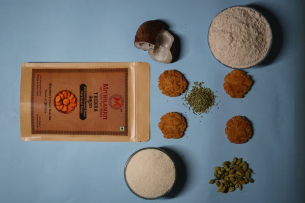 MithilaMrit Coconut Charm (Suji Nariyal Twist)-2 Mithilamrit Coconut Charm (Suji Nariyal Twist) | 250g