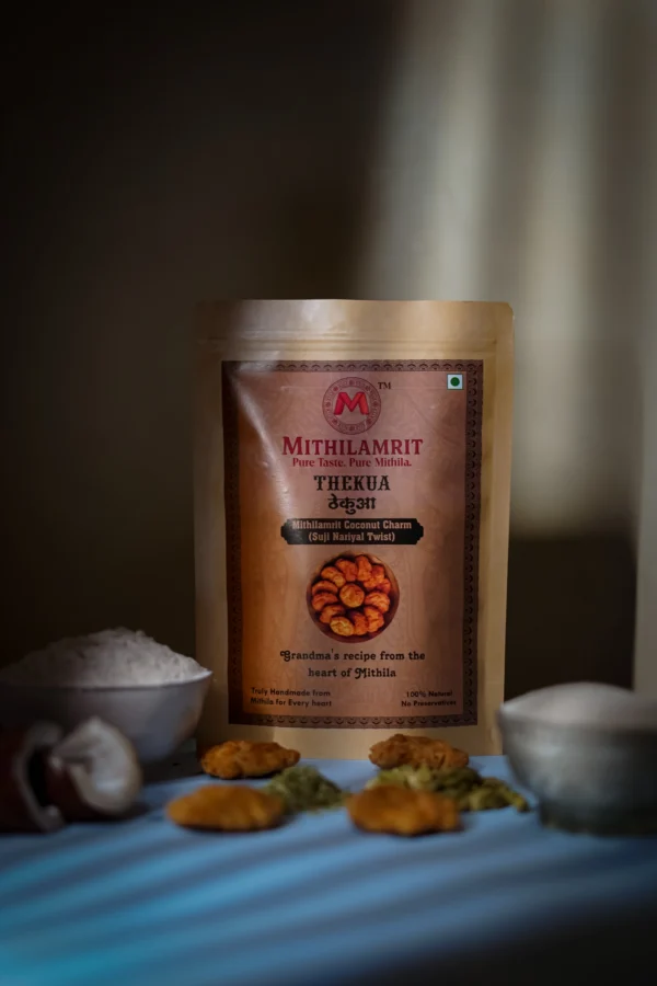 Mithilamrit Coconut Charm (Semolina Coconut Twist)-400g-1 Mithilamrit Coconut Charm (Suji Nariyal Twist) | 400g